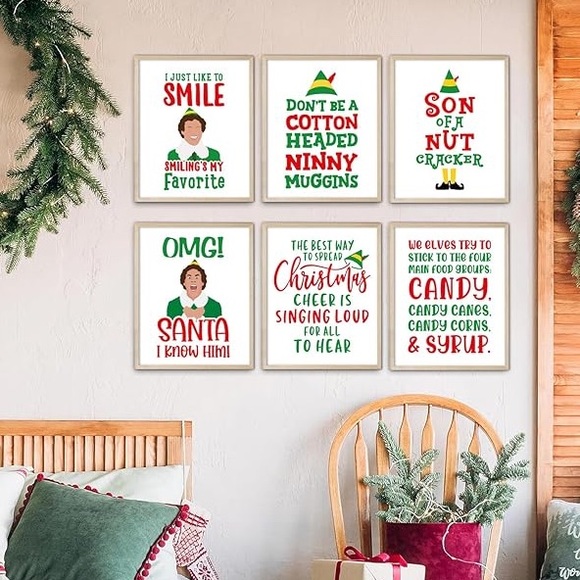Buddy the Elf Wall Print Posters - Picture 1 of 8